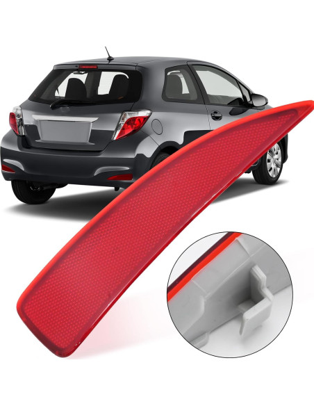Reflector Trasero EATAKWARD para Toyota Yaris 2012-2014