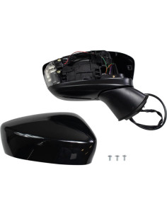 Espejo Eléctrico TRQ Lado Pasajero Toyota Yaris 2016-2018 2