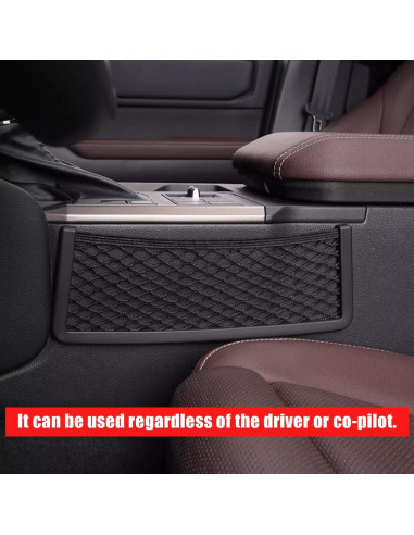 Bolsillo de Malla SFWAYA para Consola Central Toyota 2010-2025