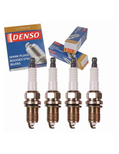 4 Bujías DENSO U-Groove para Toyota Yaris 1.5L 2006-2016