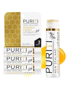 Bálsamo Labial PURITI Miel de Manuka 3pack Hidratante 40g