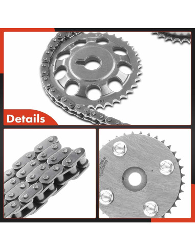 Kit de Cadena de Tiempo A-Premium 8PCS para Toyota y Scion