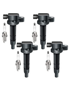 Juego de 4 Bobinas de Encendido y Bujías Iridio MAS