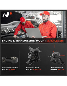 Kit Montaje Motor y Transmisión A-Premium Toyota Yaris 1.5L 2