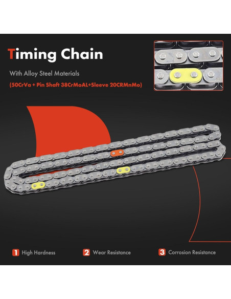 Kit de cadena de distribución A-Premium para Toyota y Scion