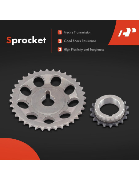 Kit de cadena de distribución A-Premium para Toyota y Scion