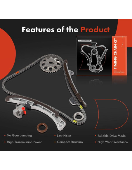 Kit de cadena de distribución A-Premium para Toyota y Scion