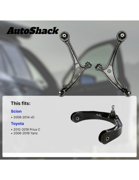 Juego de Brazos de Control Inferiores Auto Shack CAK965-966