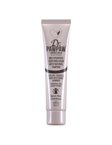 Bálsamo Brillante Dr.PAWPAW 25ml Multiusos Natural Sin Fragancia