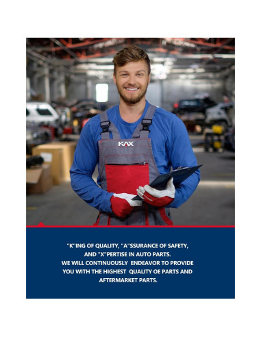 Filtro de aire KAX CA10190 para Corolla, Yaris, Matrix