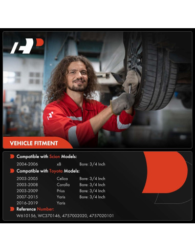 Cilindro de Rueda de Freno A-Premium Trasero Izquierdo Toyota