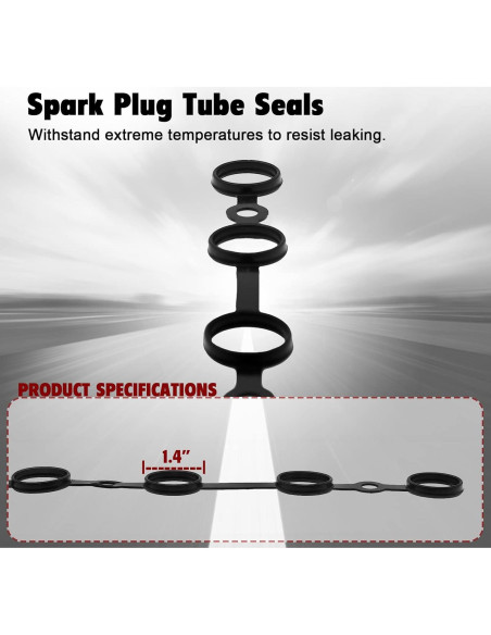 Juego de juntas de tapa de válvula Ortopia VS50624R para Toyota