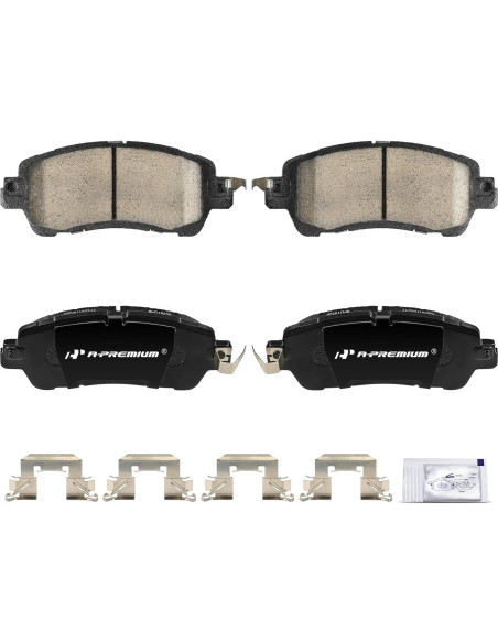 Juego de Pastillas de Freno Cerámicas A-Premium para Toyota Yaris 2019-2020