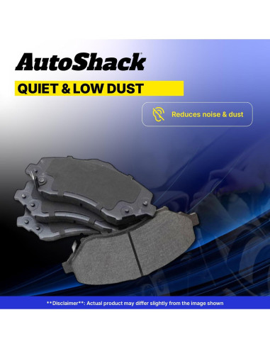 Juego de Pastillas de Freno Cerámicas AutoShack 4 Pcs Lexus Toyota