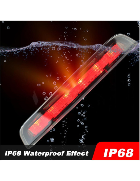 Luz de freno LED alta KEEGTBOX para Toyota Yaris 2012-2020