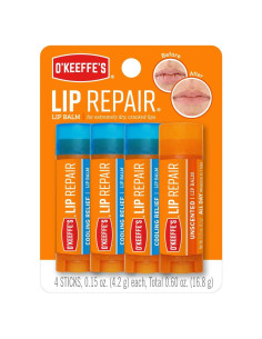 Bálsamo Labial O'Keeffe's Reparador 4 Unidades 4.25g