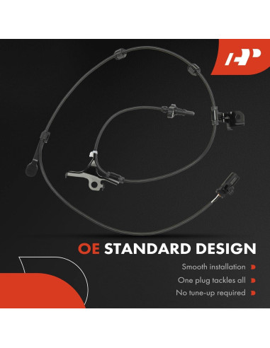 Sensor de Velocidad de Rueda ABS A-Premium Toyota Yaris/Vios 2005-2014