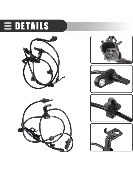 Sensor ABS Motoforti para Toyota Yaris 2011-2018 - 2 Piezas