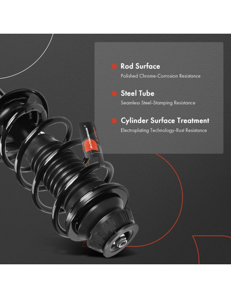 Amortiguador y Resorte Coil A-Premium Toyota Yaris 2006-2011