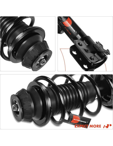 Amortiguador y Resorte Coil A-Premium Toyota Yaris 2006-2011