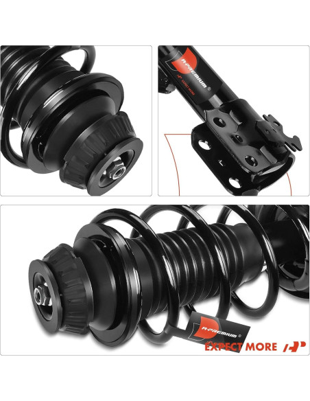 Amortiguador y Resorte Coil A-Premium Toyota Yaris 2006-2011