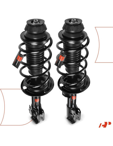 Amortiguador y Resorte Coil A-Premium Toyota Yaris 2006-2011