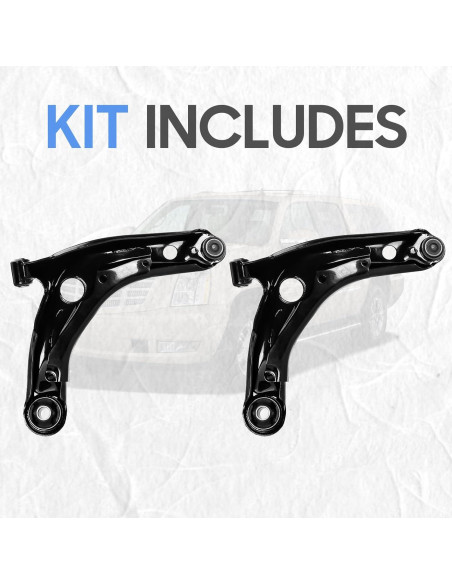 Brazos de Control Inferior Delantero ILONPA BUCT0145S para Toyota