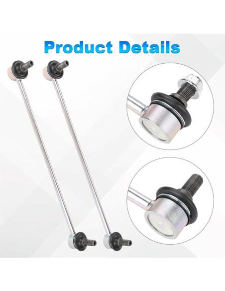 Enlaces de barra estabilizadora delantera VANJING 2PCS