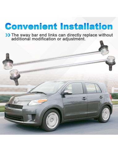 Enlaces de barra estabilizadora delantera VANJING 2PCS