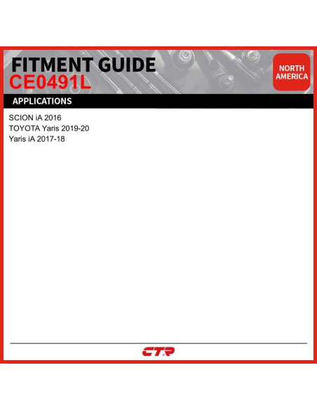 Extremo de Barra de Dirección Exterior CTR CE0491L - 0.6 kg