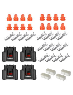 Conector de enchufe bobina encendido DSkoiph 4 pines Toyota