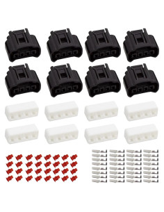 Juego de 8 Conectores de Bobina de Encendido Saihisday