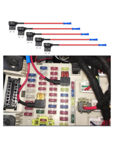 Adaptador de Fusible HAOBO 5Pack 12V Mini Micro2 Automotriz