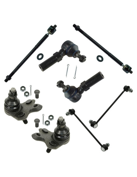 Kit de Dirección y Suspensión TRQ 8 Piezas Toyota Corolla