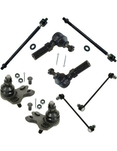 Kit de Dirección y Suspensión TRQ 8 Piezas Toyota Corolla