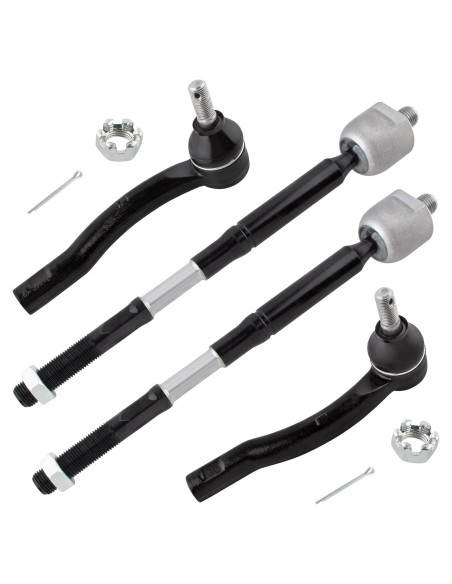 Kit de Enlace de Rótula de Suspensión Delantera BOXI 4 Pcs para Toyota Corolla 2003-2008
