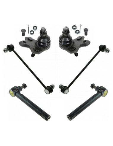 Kit de Dirección y Suspensión TRQ 6 Piezas Toyota Corolla 2009-2013