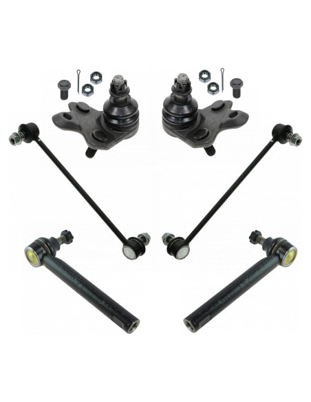 Kit de Dirección y Suspensión TRQ 6 Piezas Toyota Corolla 2009-2013