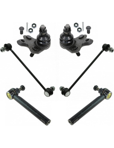 Kit de Dirección y Suspensión TRQ 6 Piezas Toyota Corolla 2009-2013