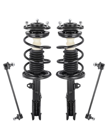 4 Amortiguadores Frontales + Barra Estabilizadora KUIPERAUTO Toyota Corolla 2009-2013