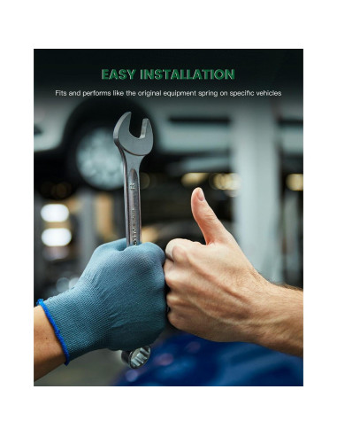 Juego de Resortes de Suspensión Delantera SCITOO 2Pcs para Toyota y Pontiac