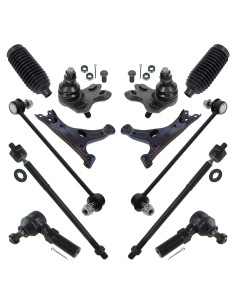 Kit de Dirección y Suspensión TRQ 12 Piezas Toyota Corolla 2014-2018
