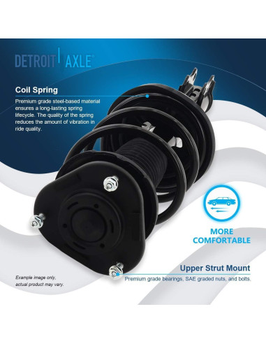 Amortiguador Frontal Derecho Detroit Axle para Toyota Corolla 2003-2008