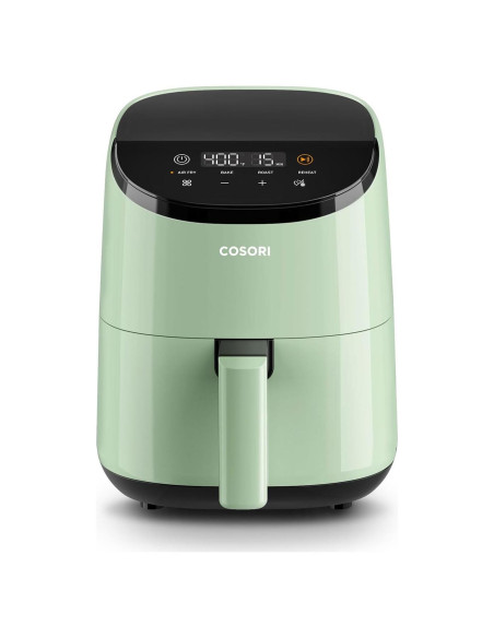 Freidora de Aire COSORI 2.1 Qt Verde, 4 Funciones, Apta Lavavajillas