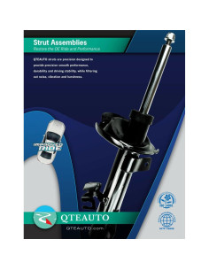 Amortiguador Trasero PM Auto para Toyota Corolla 2009-2013 2