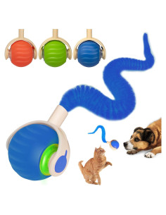 Juguete Interactivo para Gatos ACITMLLC Bola Automática Azul