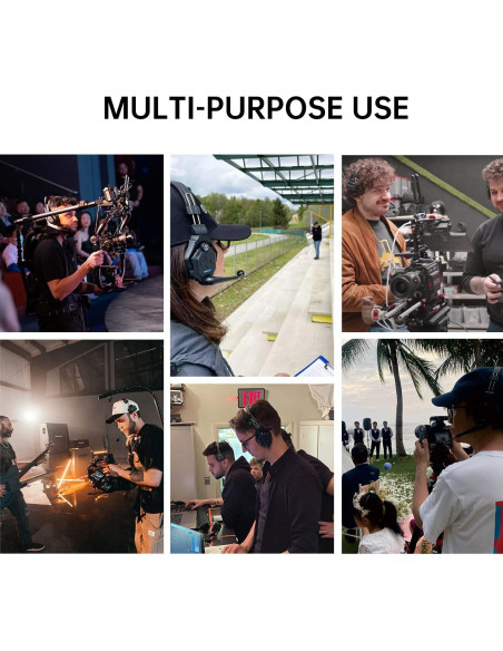 Hollyland Solidcom C1 Intercomunicador Inalámbrico Dúplex 2 Usuarios