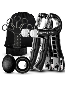 Kit de Entrenador de Fuerza de Agarre ACOTANT 5 Piezas