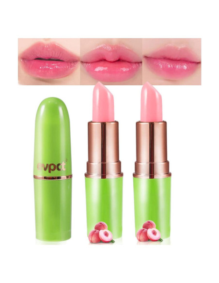 Barra de Labios que Cambia de Color BINGBRUSH Aloe Vera 2 Pcs
