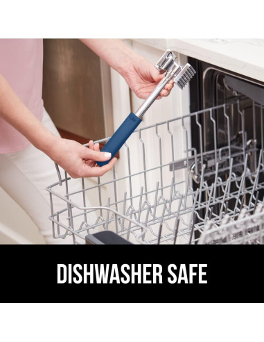 Aplastador de Carne Doble Lado GORILLA GRIP, 0.25 kg, Negro